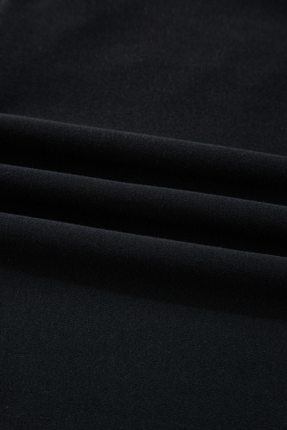 Black Chenille Game Day Graphic Drop Shoulder Sweatshirt