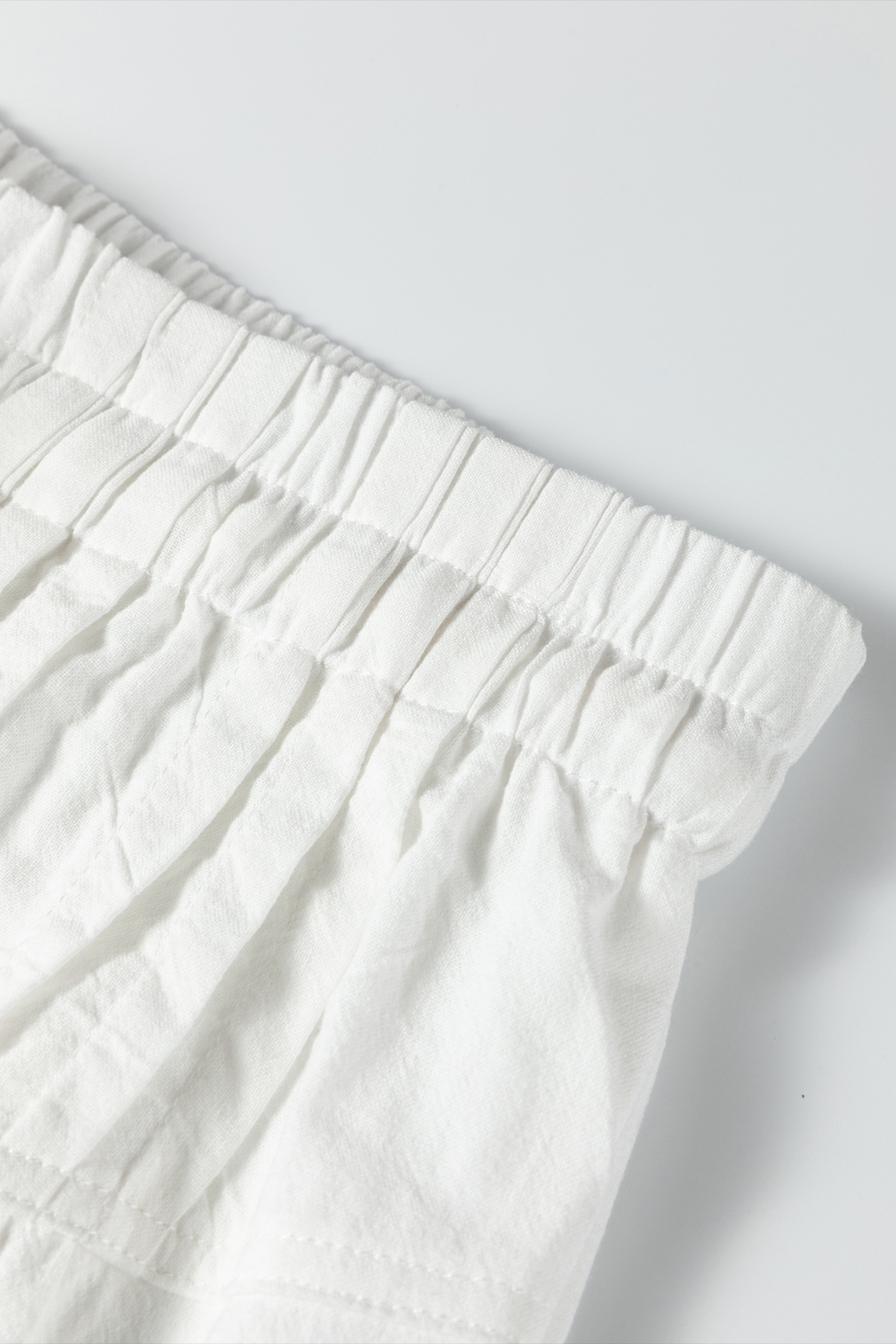 Jet Stream Drawstring Elastic Waist Button Pleated Detail Wide Leg Pants
