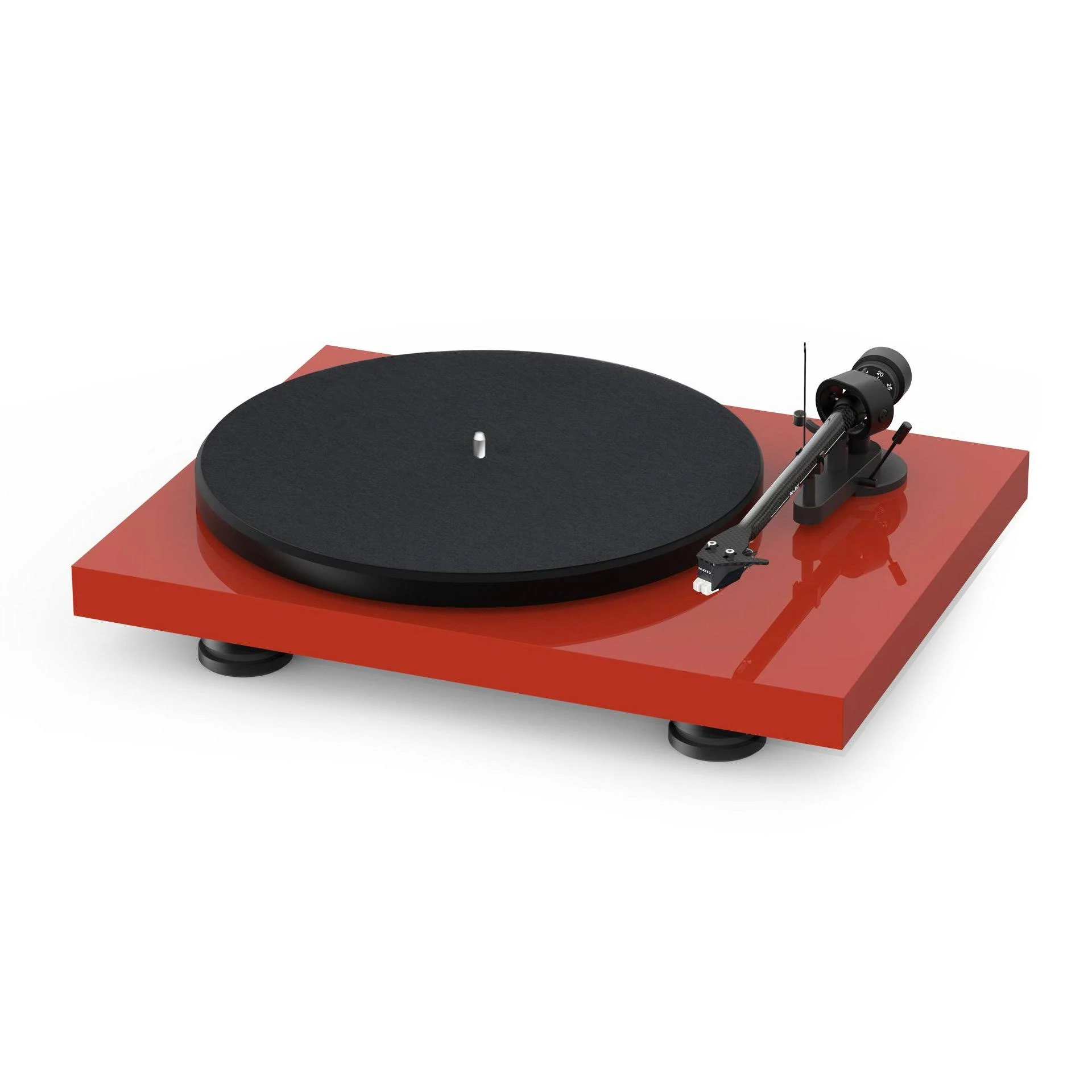 Pro-Ject Debut Carbon Evolution High Gloss Red Turntable