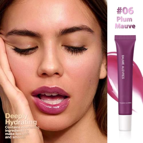 4 PCS Summer Special Lip Butter Balm – Ultra-Hydrating Lip Care with Shea Butter & Olive Oil, Soothes Dry Lips with Natural Tint & Gloss Effect, Lip Plumper Moisture & Light Lip Stain Finish