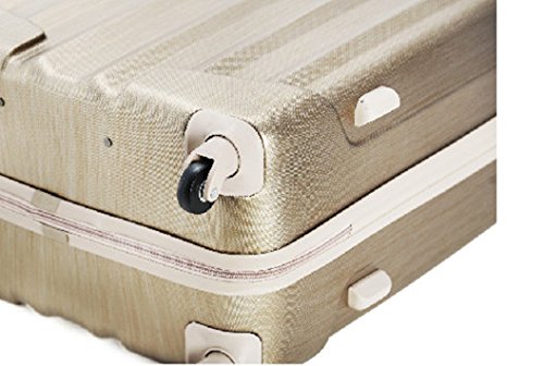 Rockland Melbourne Hardside Expandable Luggage with Spinner Wheels, 2TONENAVY, 2 Piece (20/28)