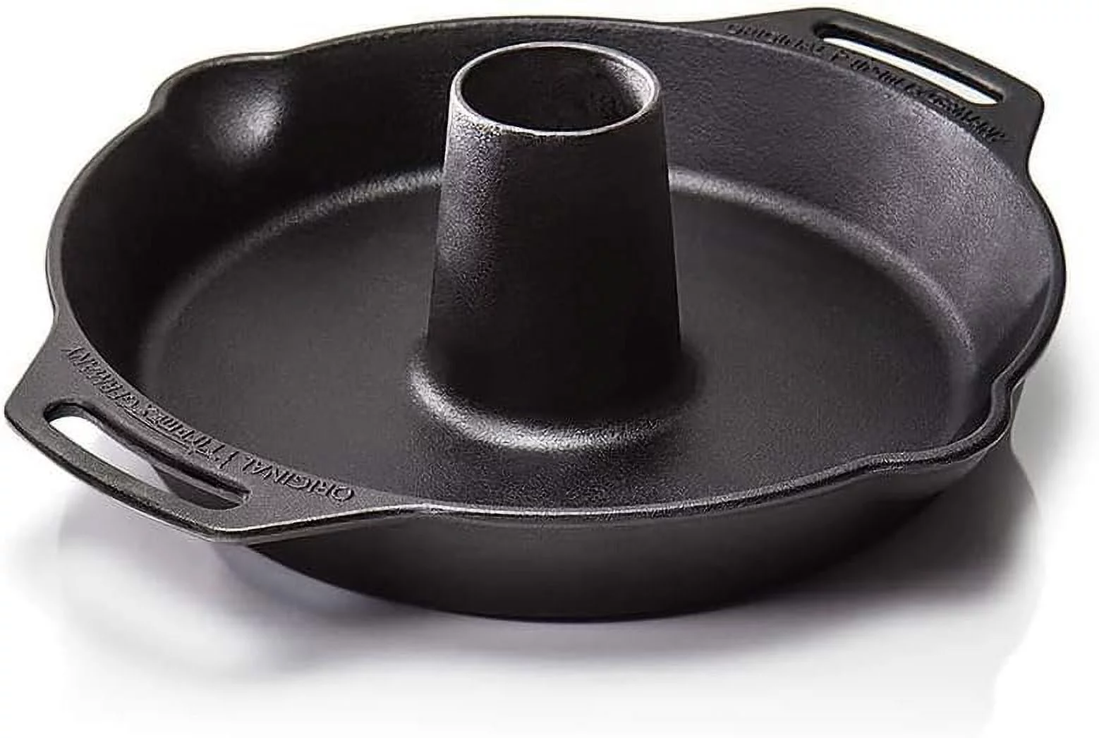 Poultry Roaster Pan, Cast Iron Roasting Cookware For Oven Or Grill, 11.8