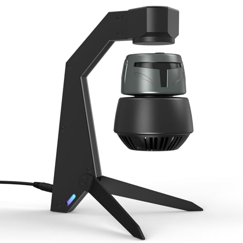 Magnetic Levitation Bluetooth Speaker, Home or Office Décor,Nostalgic Gift Idea for Adults, Fans or Collectors,Unique Conversation Starter,Cool Futuristic Design