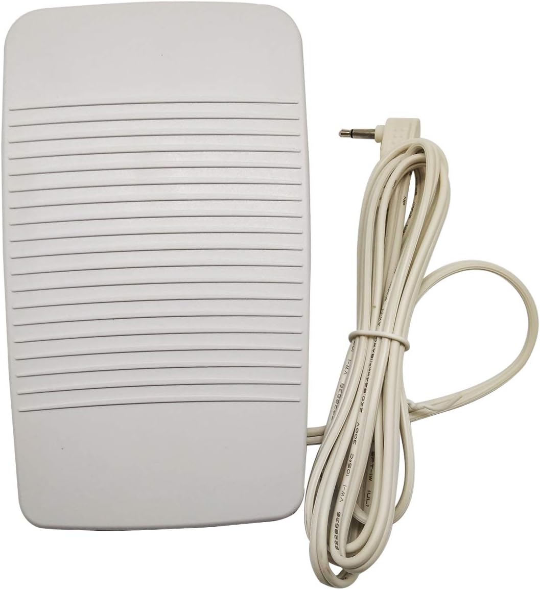 HONEYSEW Foot Control Pedal Works with Brother SE350 SE400 SQ900 XR4040 XR6600 XR7700 XR9000# XC8816021