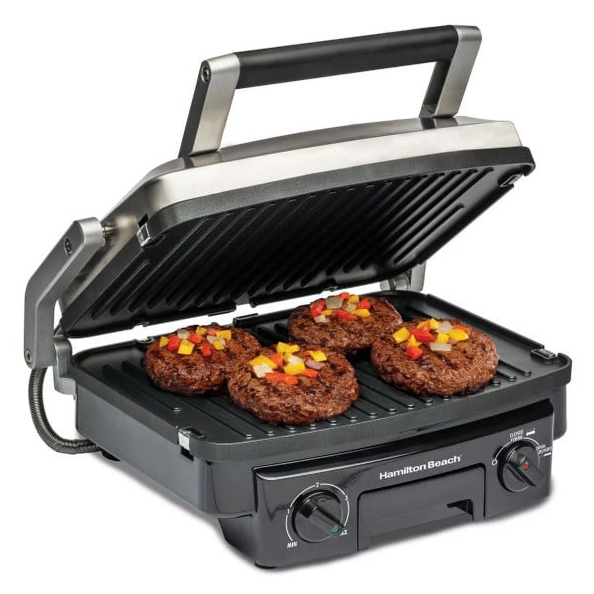 Proctor Silex Contact Grill with Reversible Grids