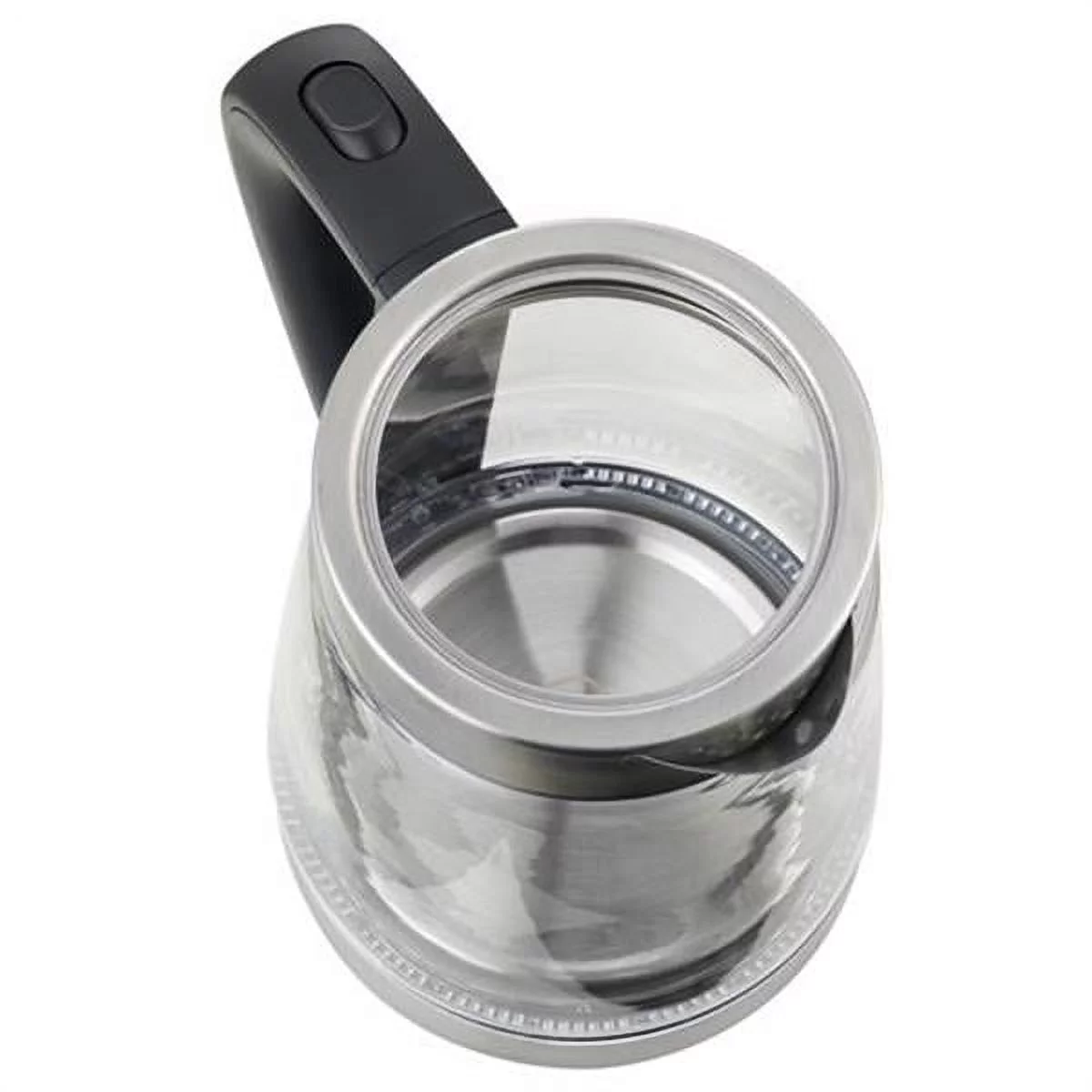 Electric Kettle,HD-250 110V 1500W 2.5L Electric Kettle with Blue Glass