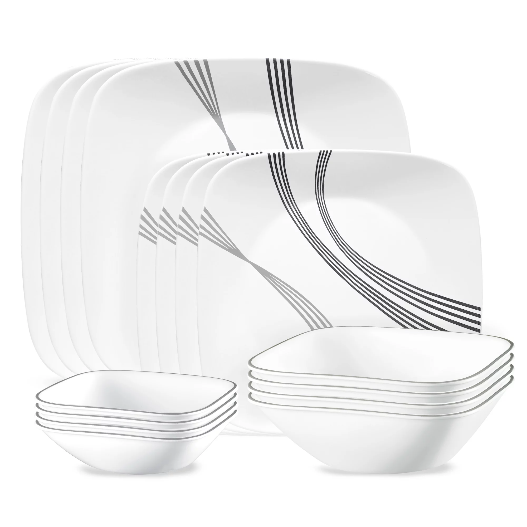 Corelle Urban Arc 16-piece Dinnerware Set, Service for 4