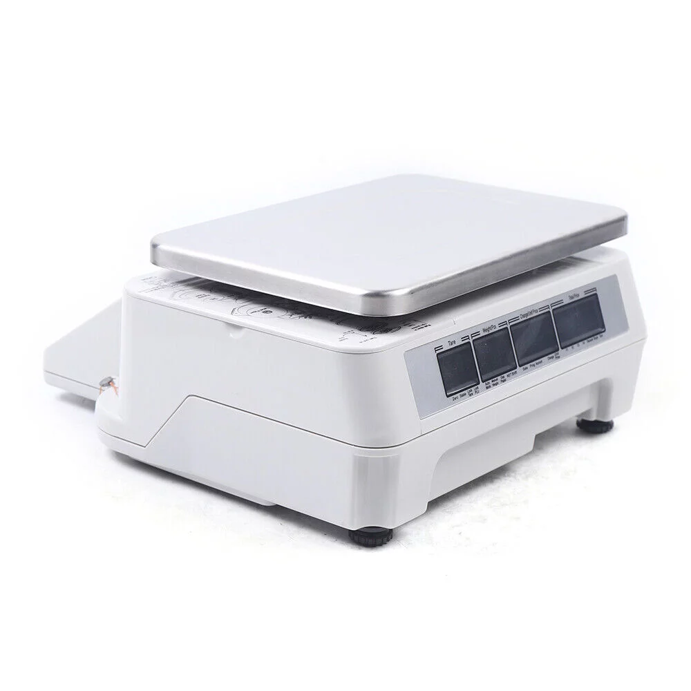 Miumaeov NEW Digital Deli Meat Food Computing Retail Price Scale 66LB Retail w/ printer