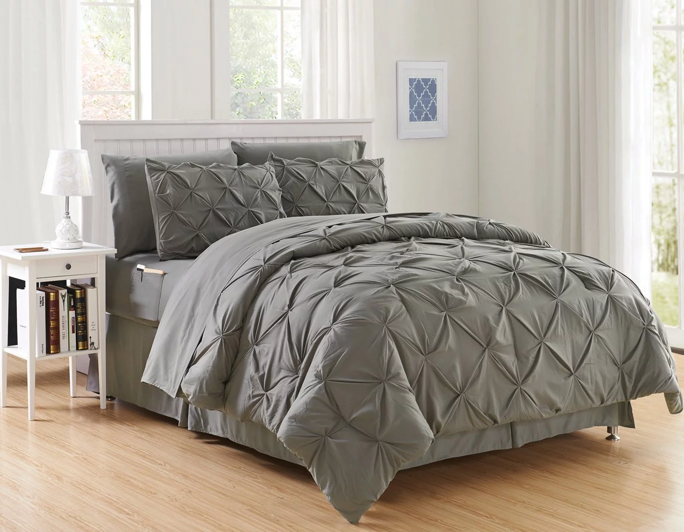 Elegant Comfort 8 Piece Bed-in-a-Bag, California King