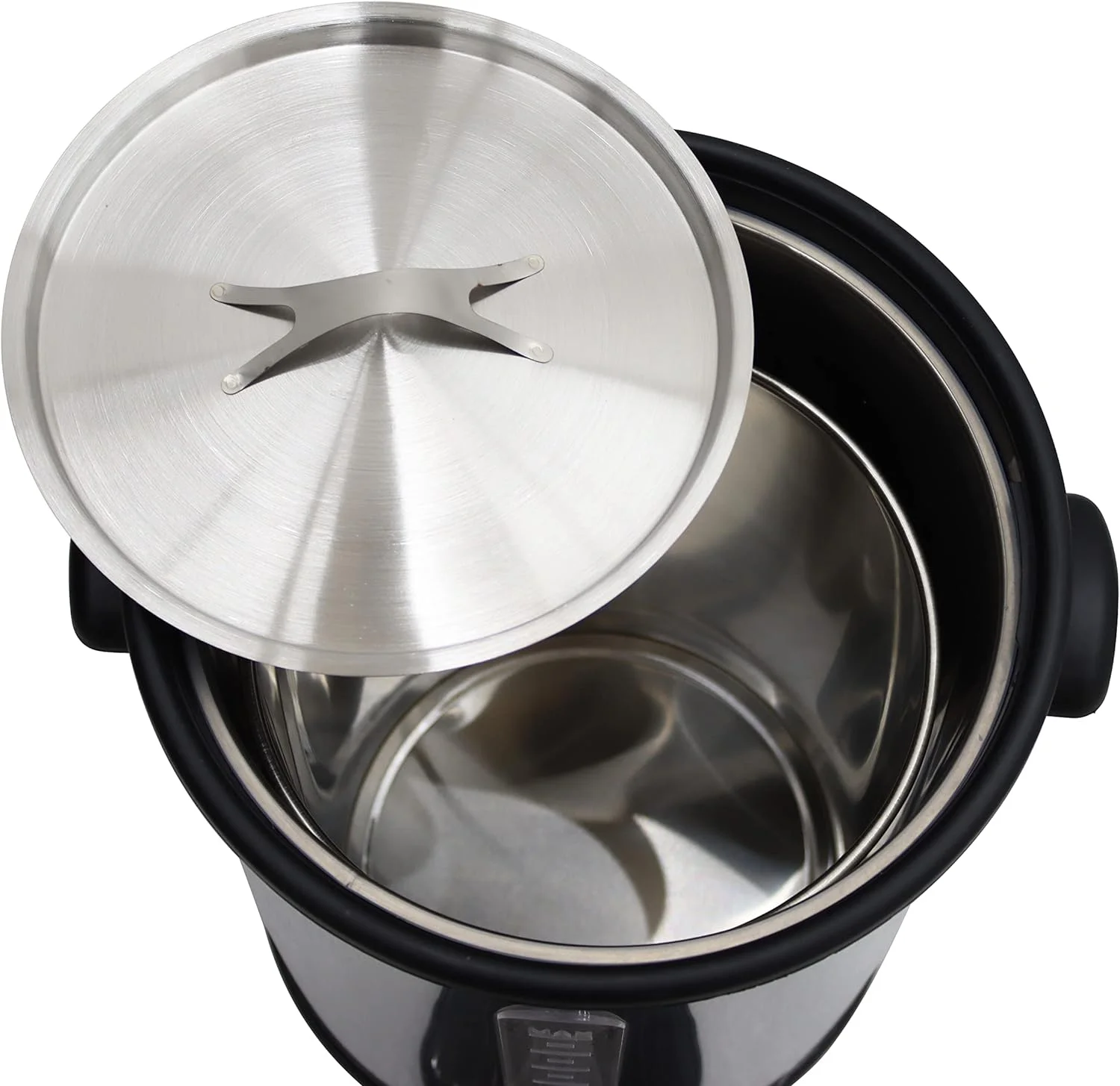 PreAsion Commercial Household Stainless Steel Milk Bucket Hot Water Bucket Instant Hot Water Boiler 8.8L