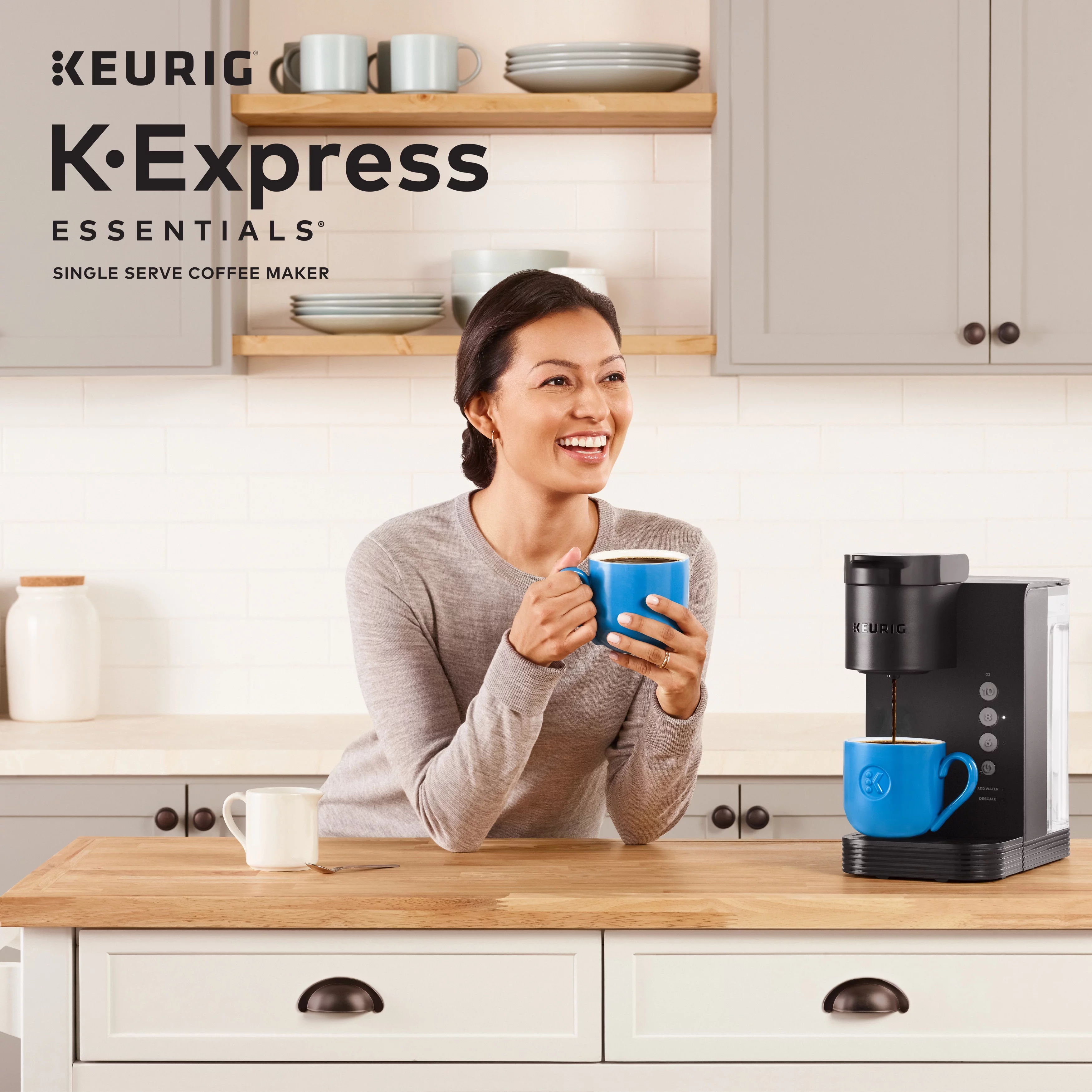 Keurig K-Express Essentials Black Like New, Single Serve K-Cup Pod Coffee Maker