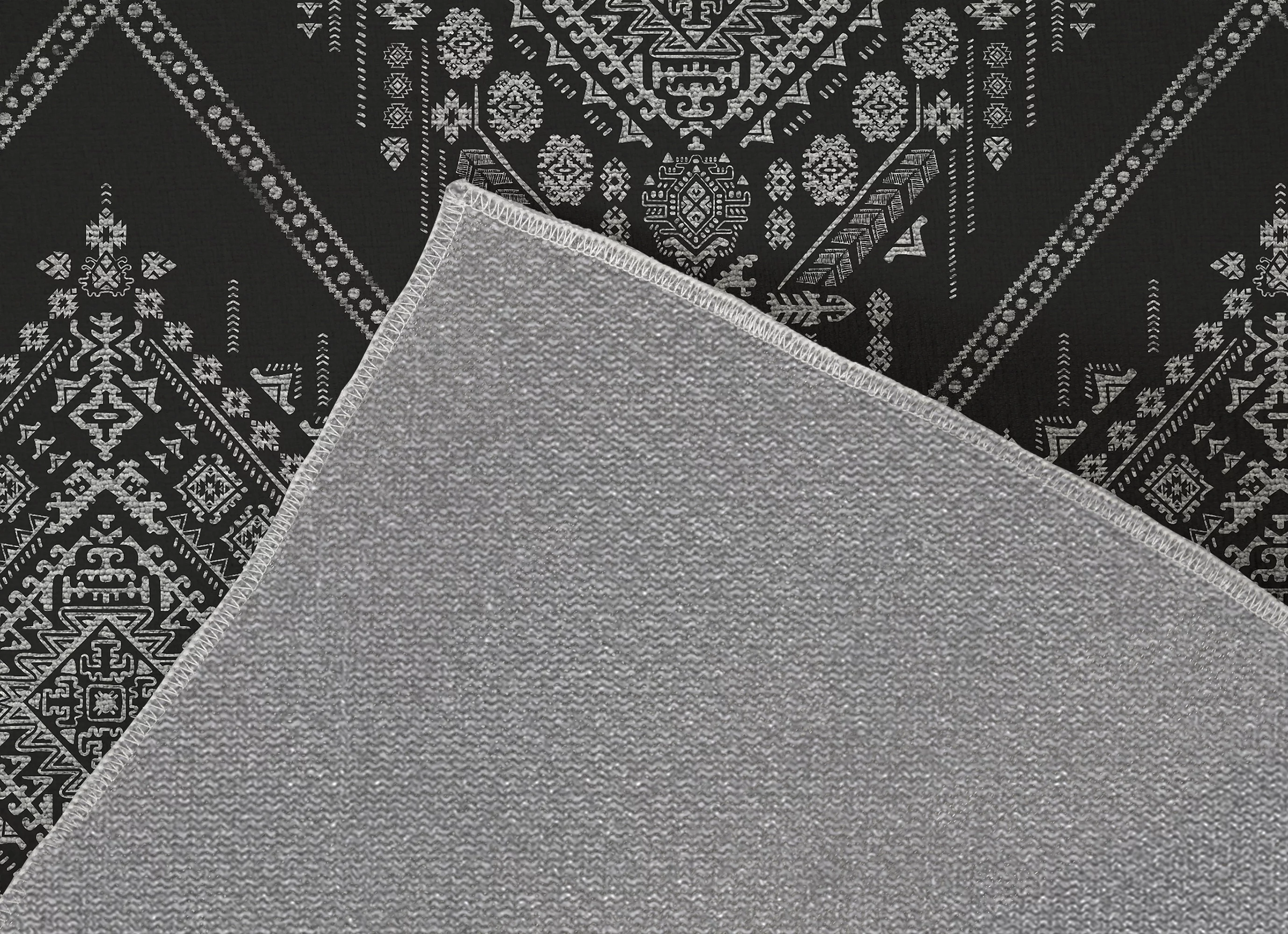 ZARA CHARCOAL Outdoor Rug By Kavka Designs