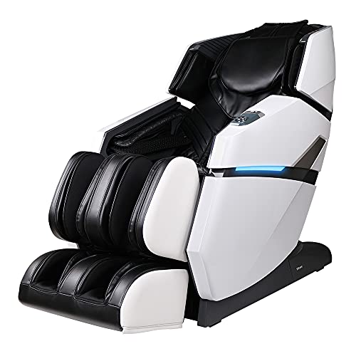 Osaki Titan Summit Flex | Gray | SL-Track Zero Gravity Full Body Massage Chair | Body Scanning | Lumbar and Calf Heating | Bluetooth Speaker | Space Saving | Full Body Airbag Compression