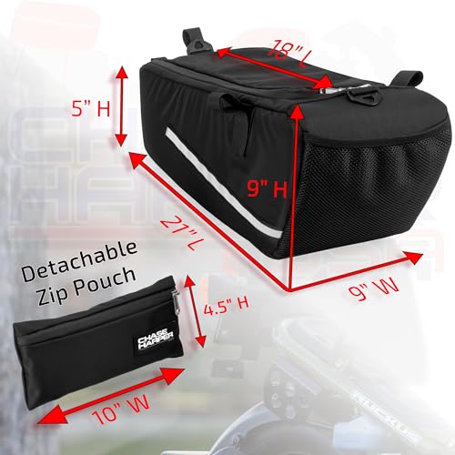 Ruckus 5000 Under The Seat Bag - Compatible with All Ruckus Model Years With Stock Frame - Water and Tear-Resistant, Industrial Grade 1000D Nylon – Backwoods Camo