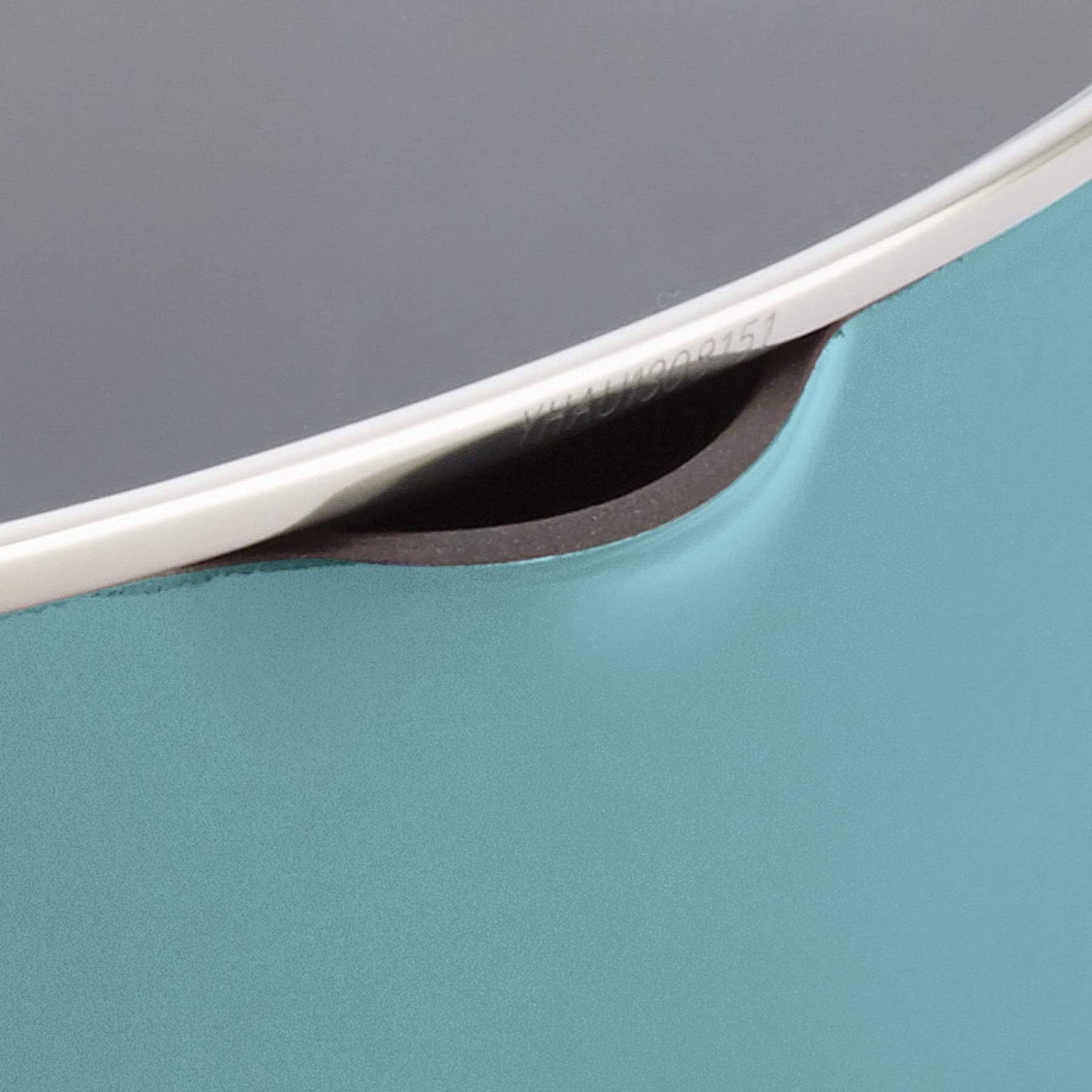 Rachael Ray Cucina Hard Enamel Nonstick 8-Quart Covered Oval Pasta Pot with Pour Spout, Agave Blue