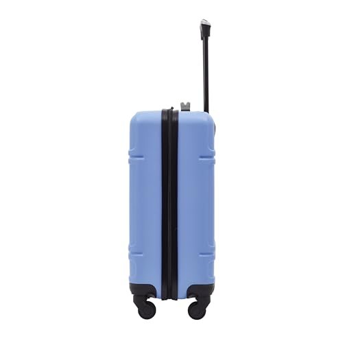 Travelers Club Skyline Spinner Luggage, Gray, 22-Inch Carry-On