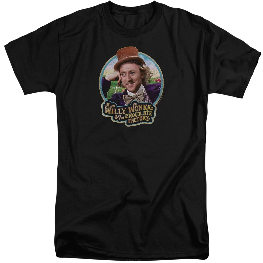 Willy Wonka And The Chocolate Factory - Its Scrumdiddlyumptious - Tall Fit Short Sleeve Shirt - XXX-Large