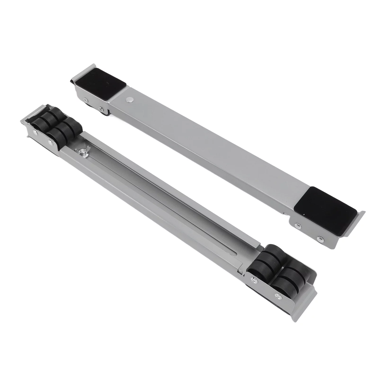 Uadme Heavy Duty Extensible Appliance Roller Retractable Base Appliance Slider for Washer Dryers Furniture, Double Row 24 Wheels, Load Bearing 300KG