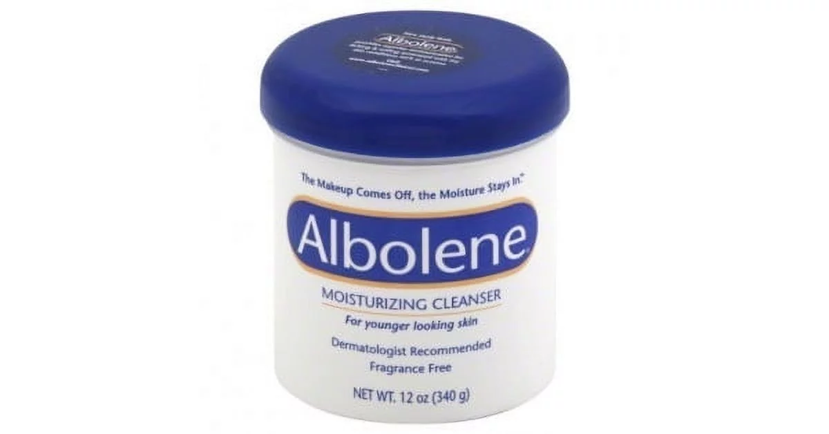 Albolene Moisturizing Cleanser Fragrance Free 12 oz (Pack of 3)