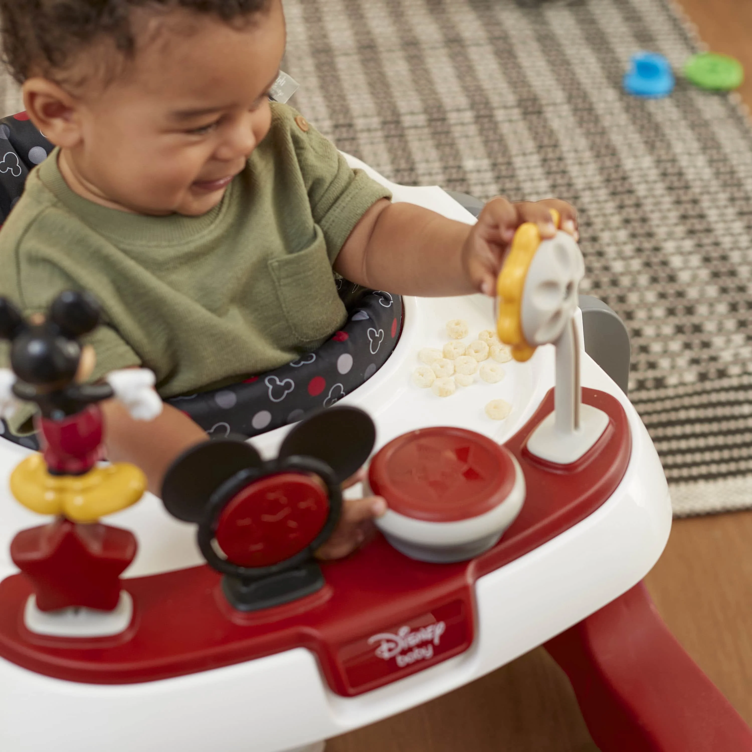 Disney Baby Ready, Set, Walk DX Developmental Walker, Modern Mickey