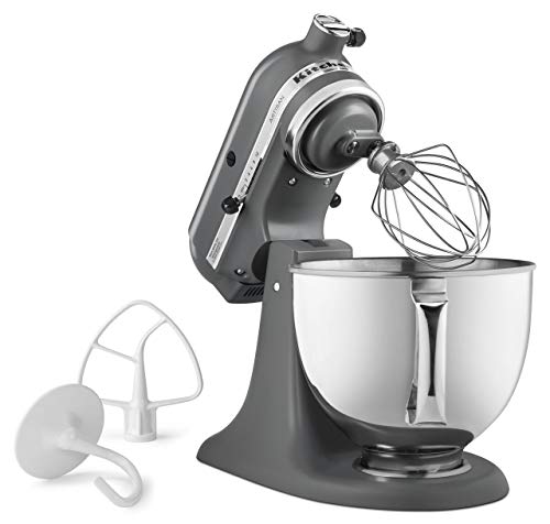 KitchenAid KSM150PSTG Artisan Series 5-Qt. Stand Mixer with Pouring Shield - Tangerine