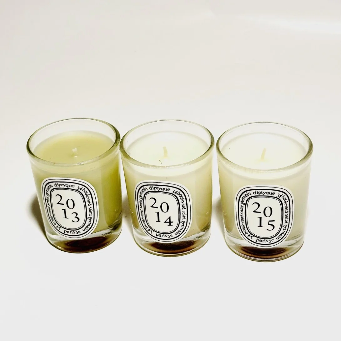 Diptyque Candles Set of 12 Pine Scent LTD EDT Years 2007-18 *See Description*