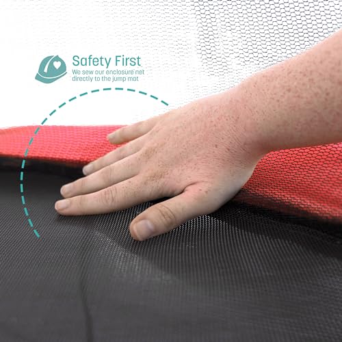 Skywalker Trampolines Mini Trampoline with Enclosure Net