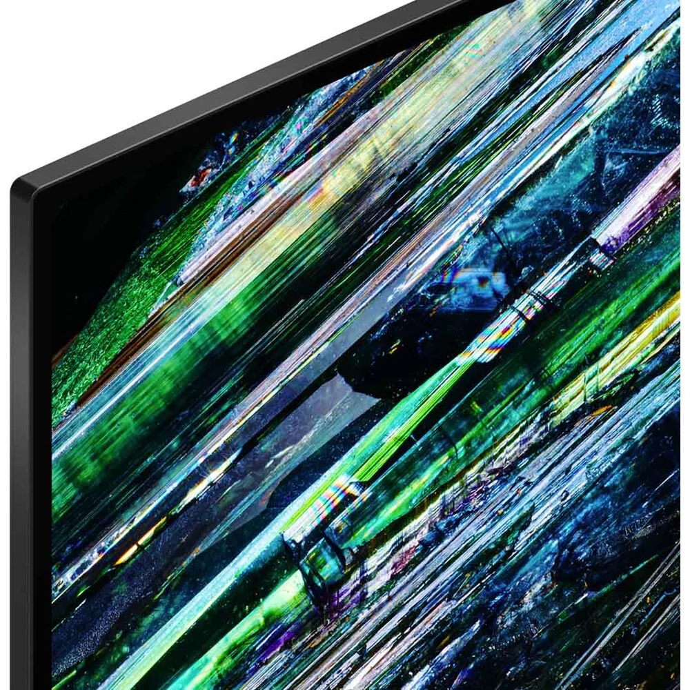 Sony XR55A95L BRAVIA XR A95L 55 inch QD-OLED 4K HDR Smart TV with Google TV (2023) Bundle with Premiere Movies Streaming + 37-100 Inch TV Wall Mount + 6-Outlet Surge Adapter + 2X 6FT 4K HDMI 2.0 Cabl