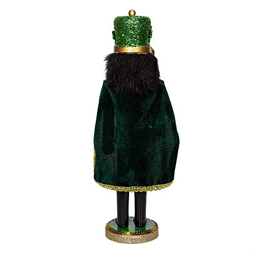 Kurt S. Adler 15-Inch Irish Cape Nutcracker, Multi