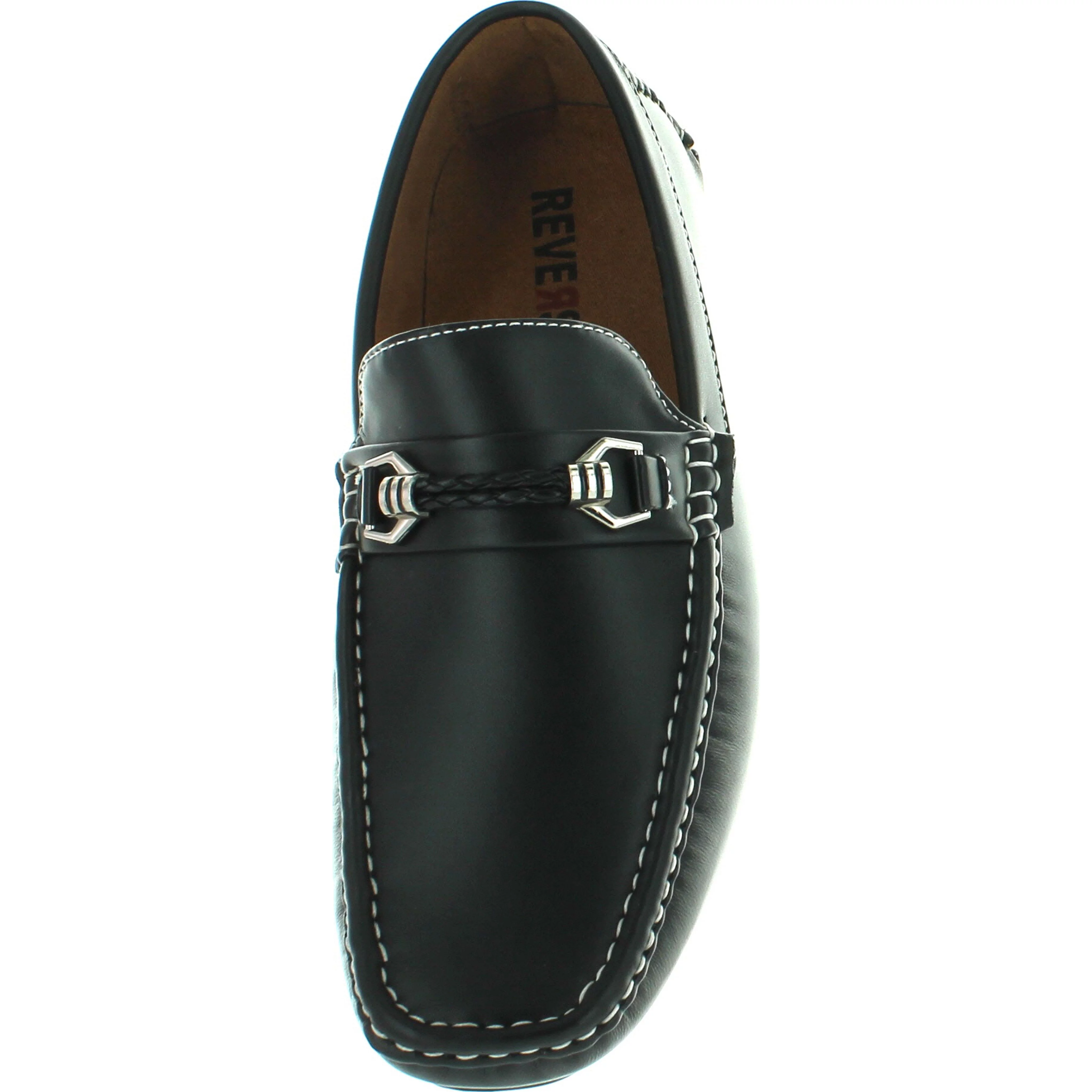 Reverse Mens F41061 European Style Casual Loafers with Chain