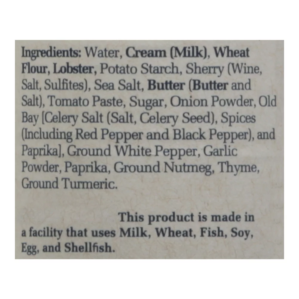 Bar Harbor Ready to Serve New England Style Lobster Bisque, 15 oz