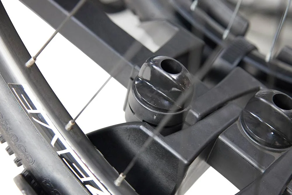 Saris All Star Bike Rack Hitch Mount, 9.4 in H Tray Style Hitch Bike Rack, 2 Bikes