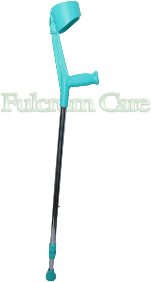 Lightweight Adjustable Elbow Crutch, Universal (Green)