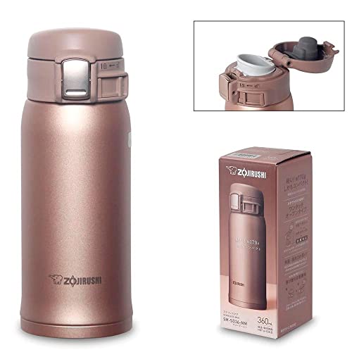 Zojirushi SM-SA60BA Stainless Steel Vacuum Insulated Mug, 1 Count (Pack of 1), Black, 20 oz.