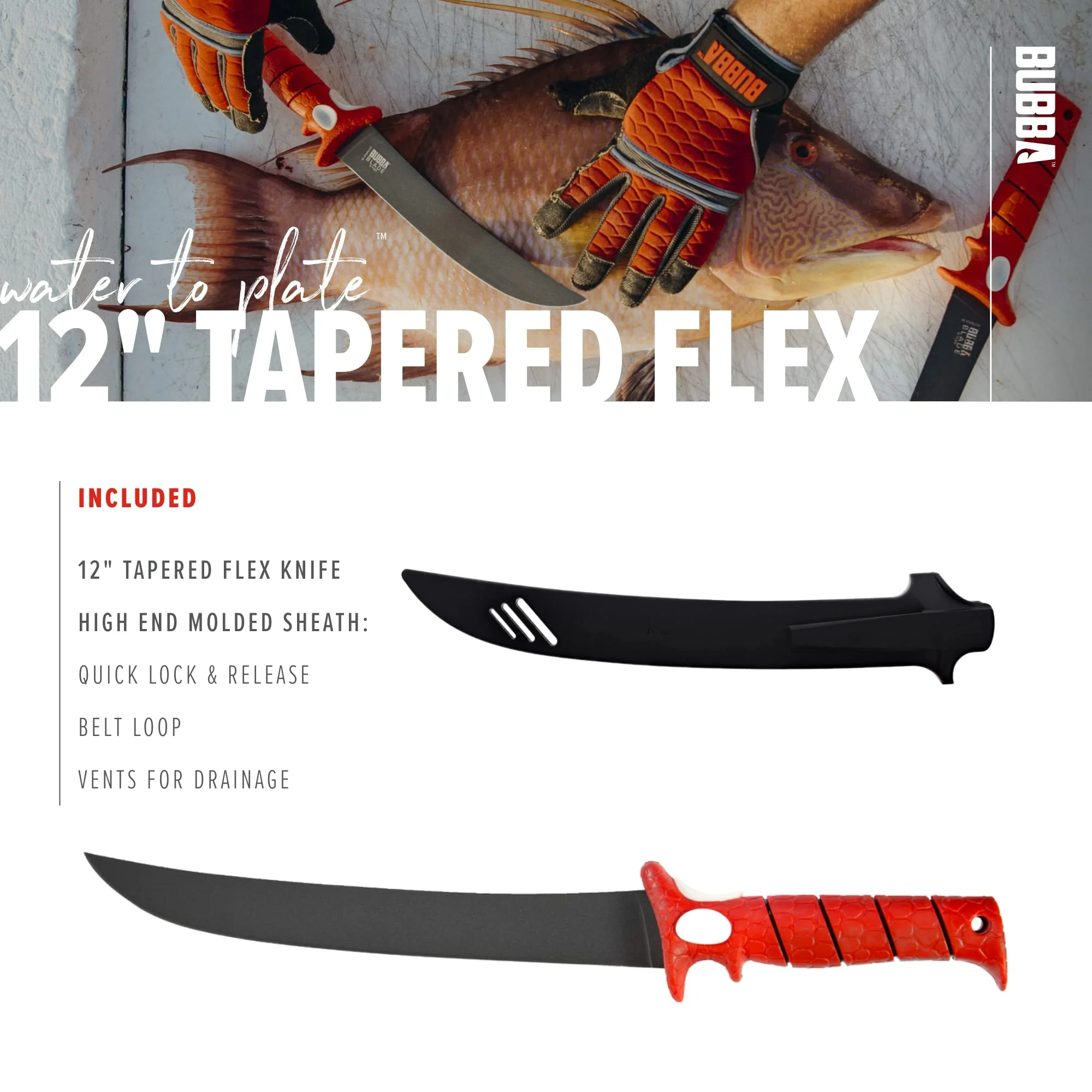 Bubba Blade Knives by BTI Tool Fillet Knife