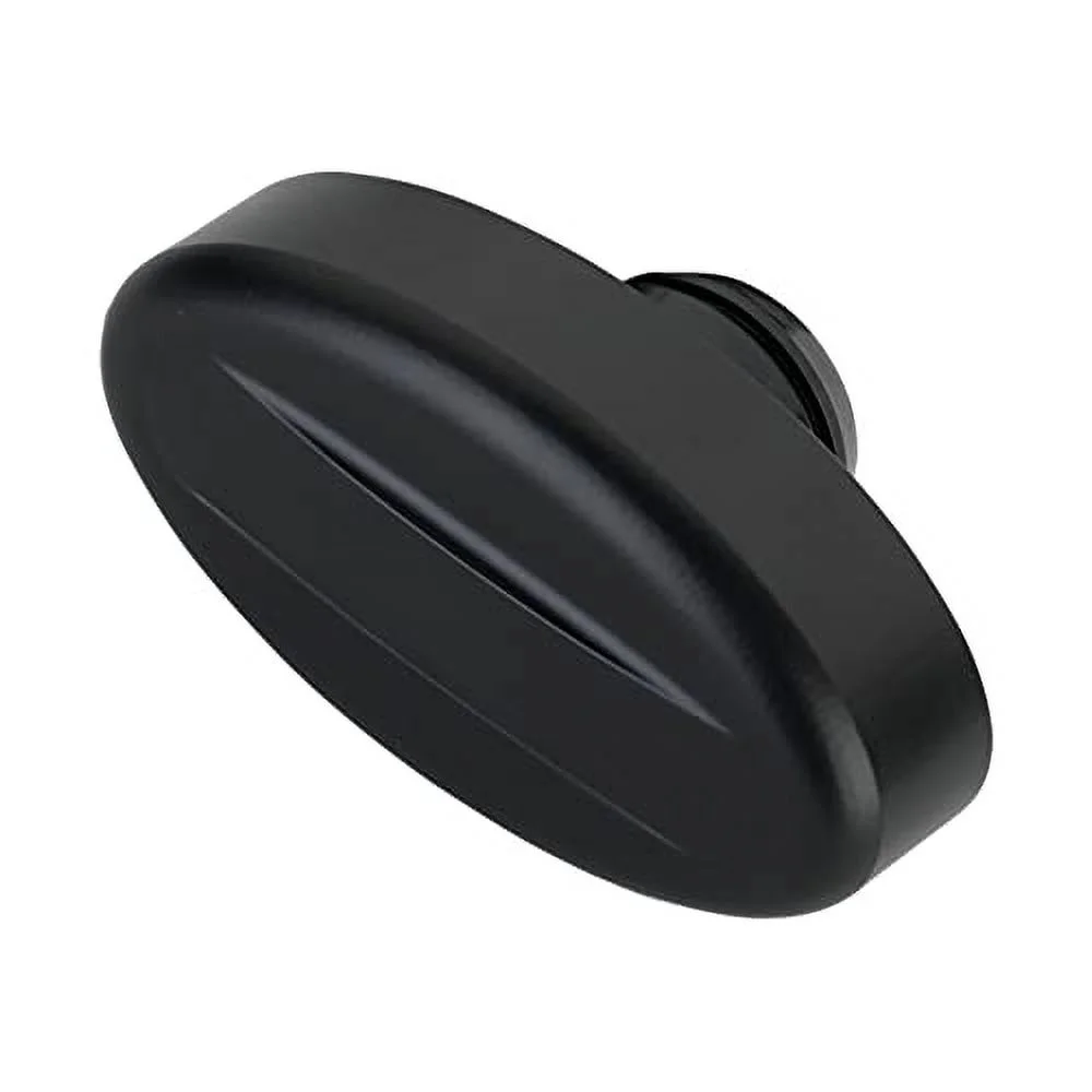 Billet Specialties BLK20939 1.25 in. Retro Breather Cap, Black