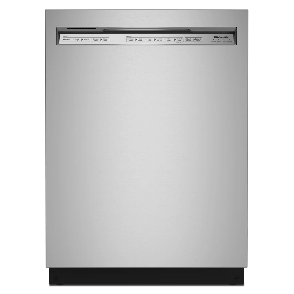 Kitchenaid 47 dBA Two Rack Dishwasher in PrintShield(TM) Finish with ProWash(TM) Cycle Stainless Steel - KDFE104KPS