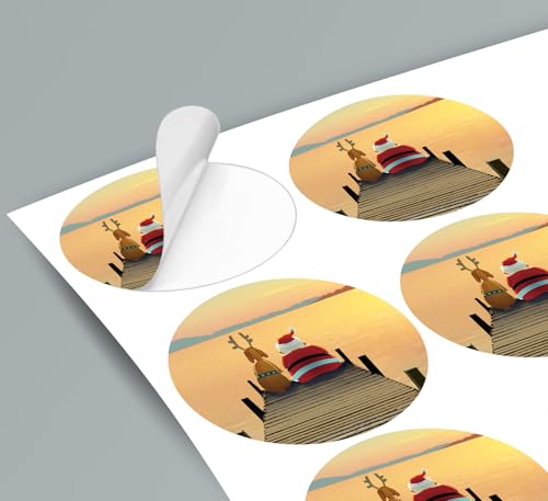 Stonehouse Collection | Dock Sunset Christmas Card | 18 Boxed Holiday Cards and Envelopes | USA Made | Boating, Beach, Nautical