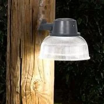 Honeywell 5000 Lumen LED Utility and Barn Light, Gray Finish