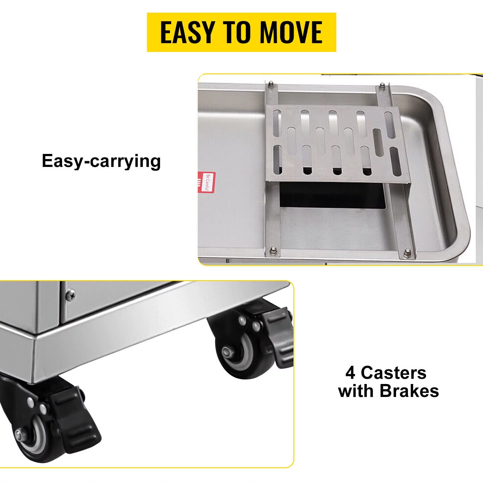 FETCOI Commercial Meat Slicer Meat Cutting Machine 3mm Thickness 500kg/h Meat Cutter