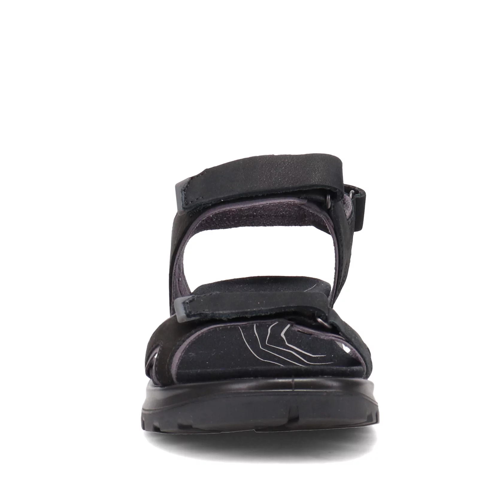 Women's ECCO Yucatan 2.0 Sport Sandal Black Yak Nubuck 36 M
