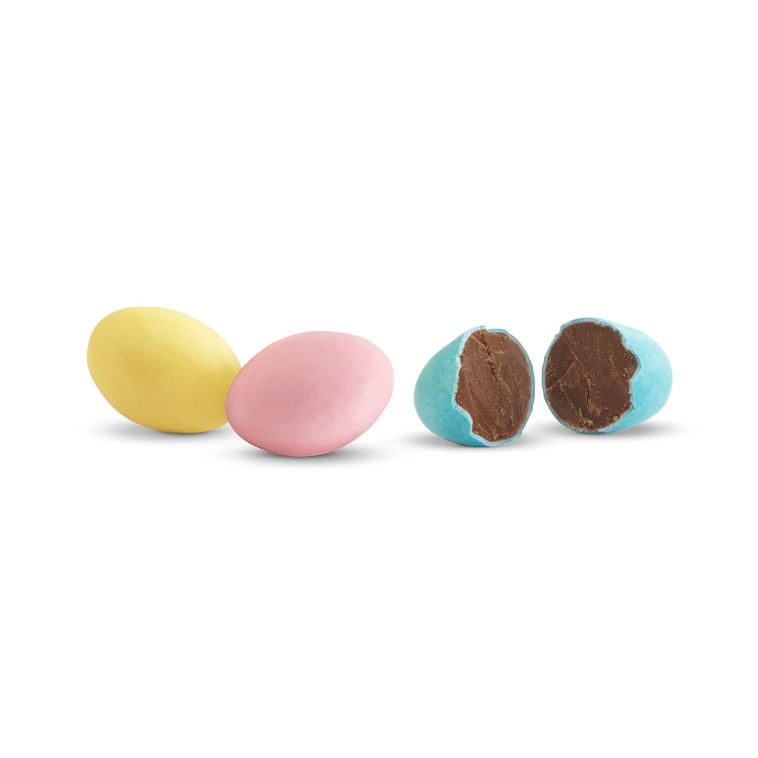 HERSHEY'S Candy Coated Milk Chocolate Eggs, Easter Candy Bag, 9 oz
