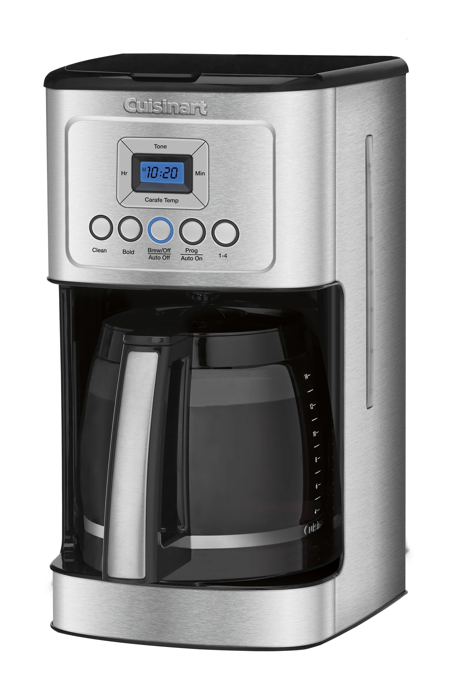 Cuisinart Perfectemp™ 14 Cup Programmable Coffeemaker, Silver