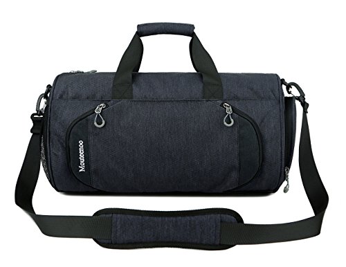 Gym Sports Small Duffel Bag for Men and Women with Shoes Compartment - Mouteenoo