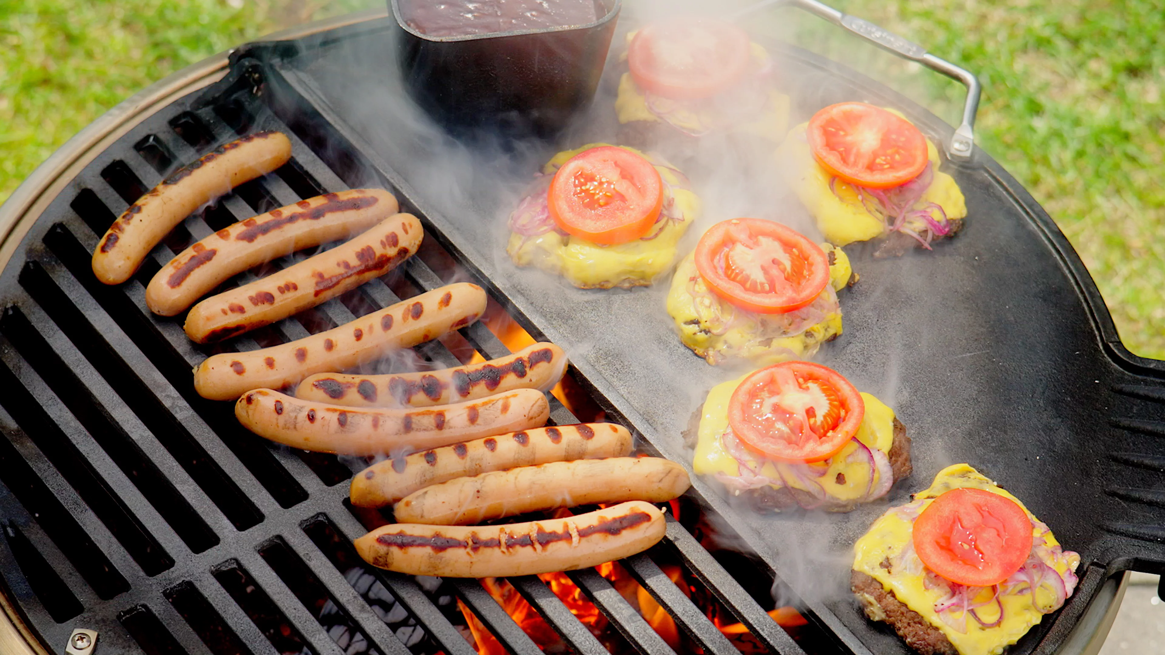 Cuisinart Cleanburn Fire Pit Griddle and Grill Top