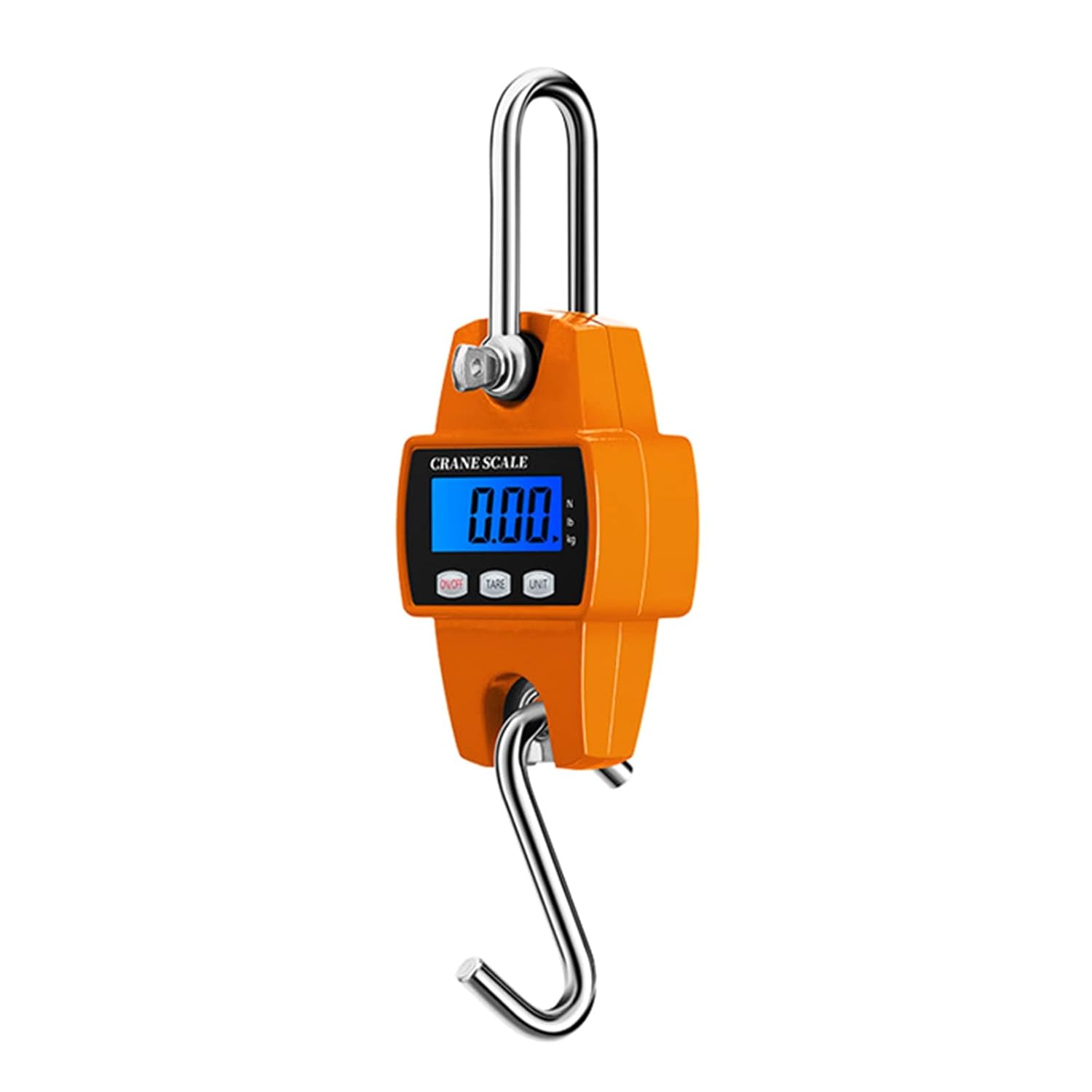 Digital Hanging Scale 660 LB 300KG Heavy-Duty Waterproof Fish Scale Portable Crane-Scale for Luggage Weight Digital Hanging Scale, As the Picture Shows