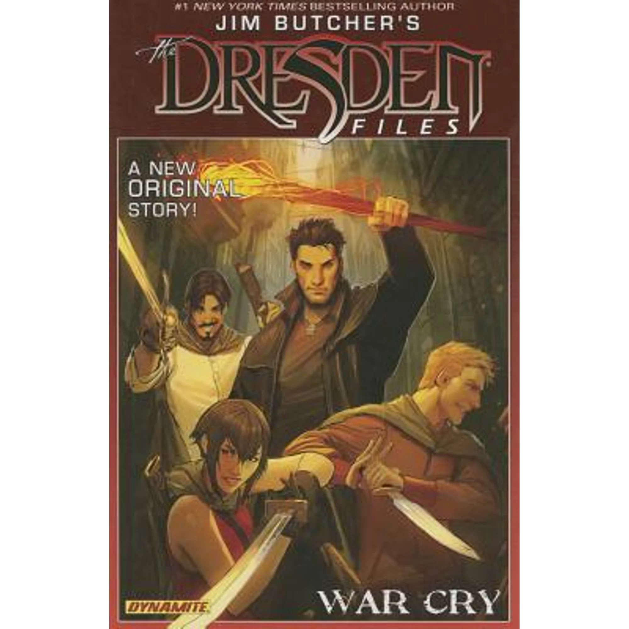 Pre-Owned Jim Butcher's Dresden Files: War Cry Signed Limited Edition (Hardcover 9781606905753) by Jim Butcher, Mark Powers, Carlos Gomez
