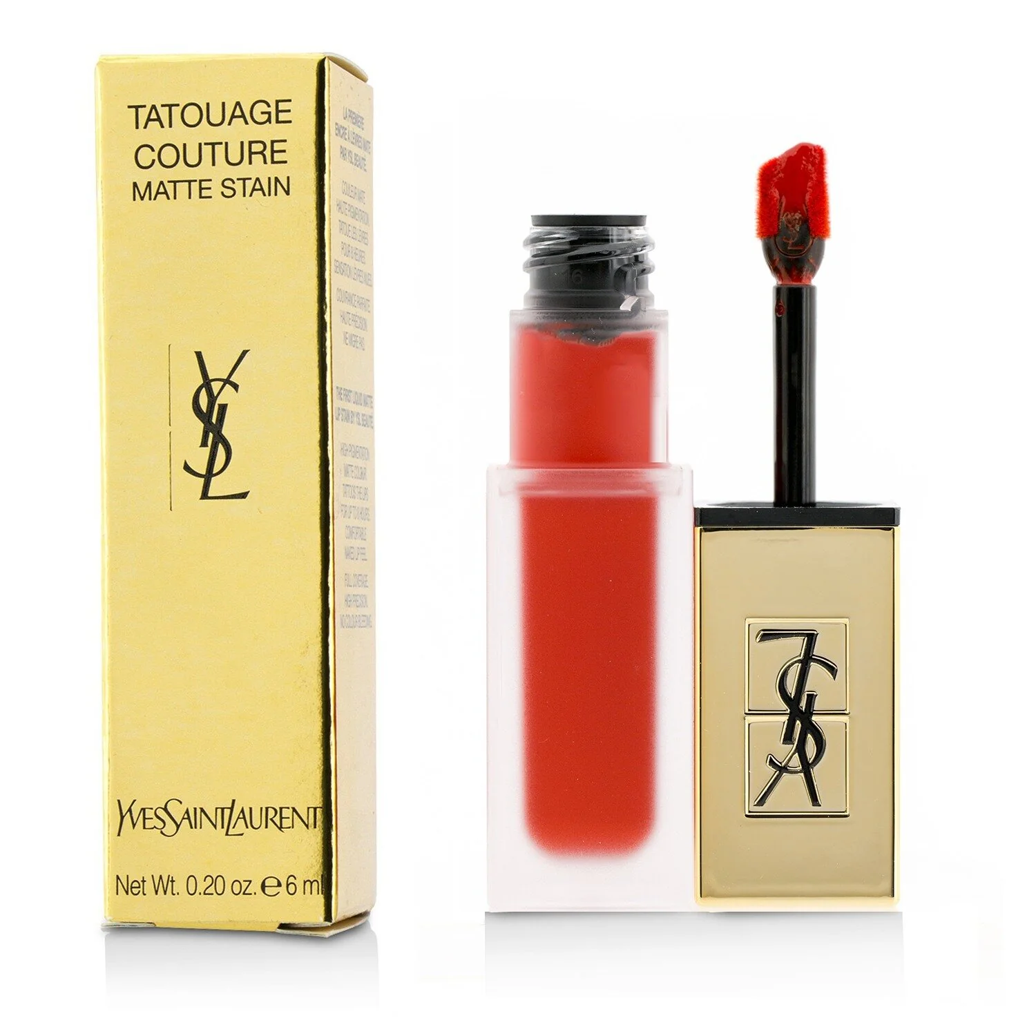Yves Saint Laurent Tatouage Couture Matte Stain - # 9 Grenat No Rules  6ml/0.2oz