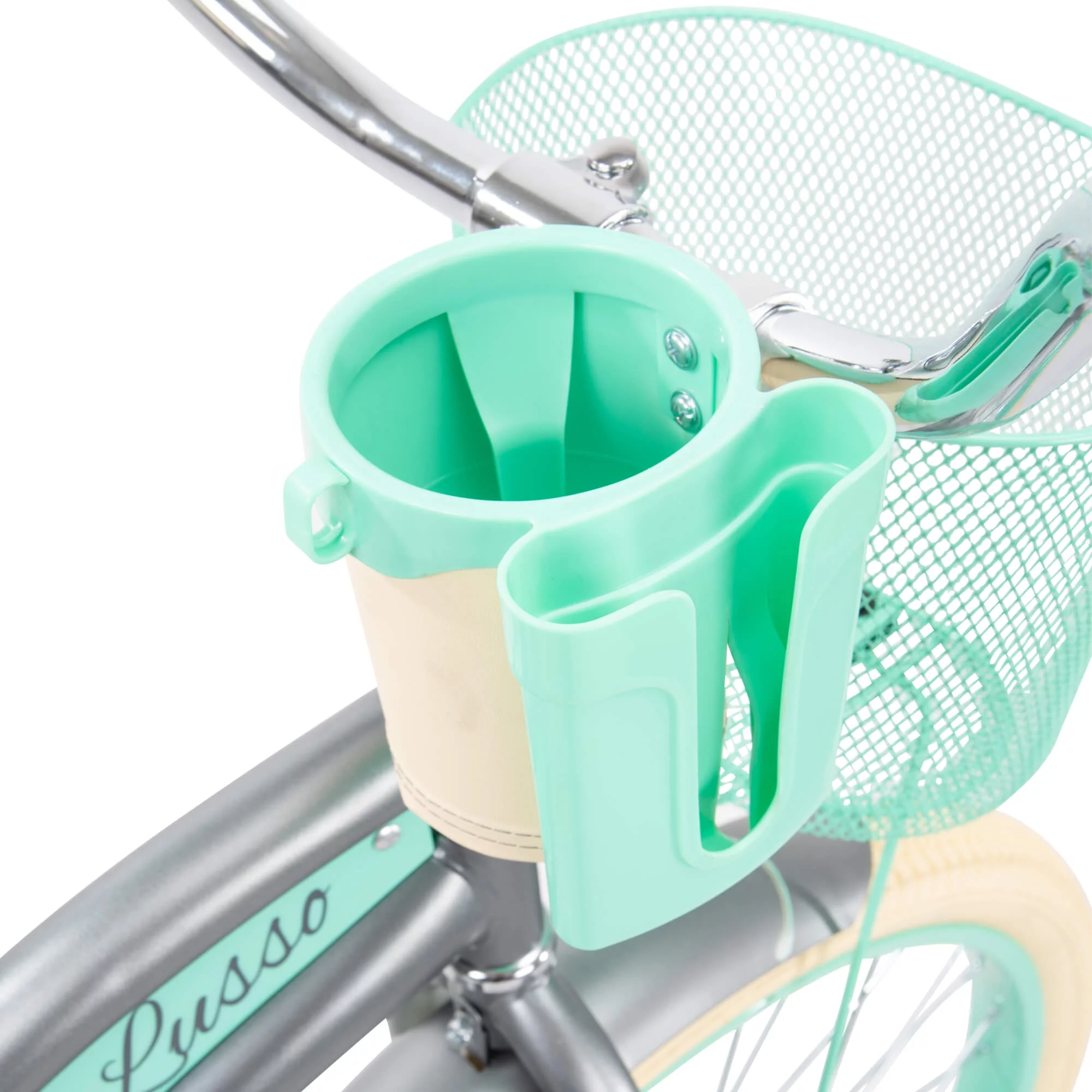 Huffy, Nel Lusso Classic Cruiser Bike with Perfect Fit Frame, Women's, Gray, 26