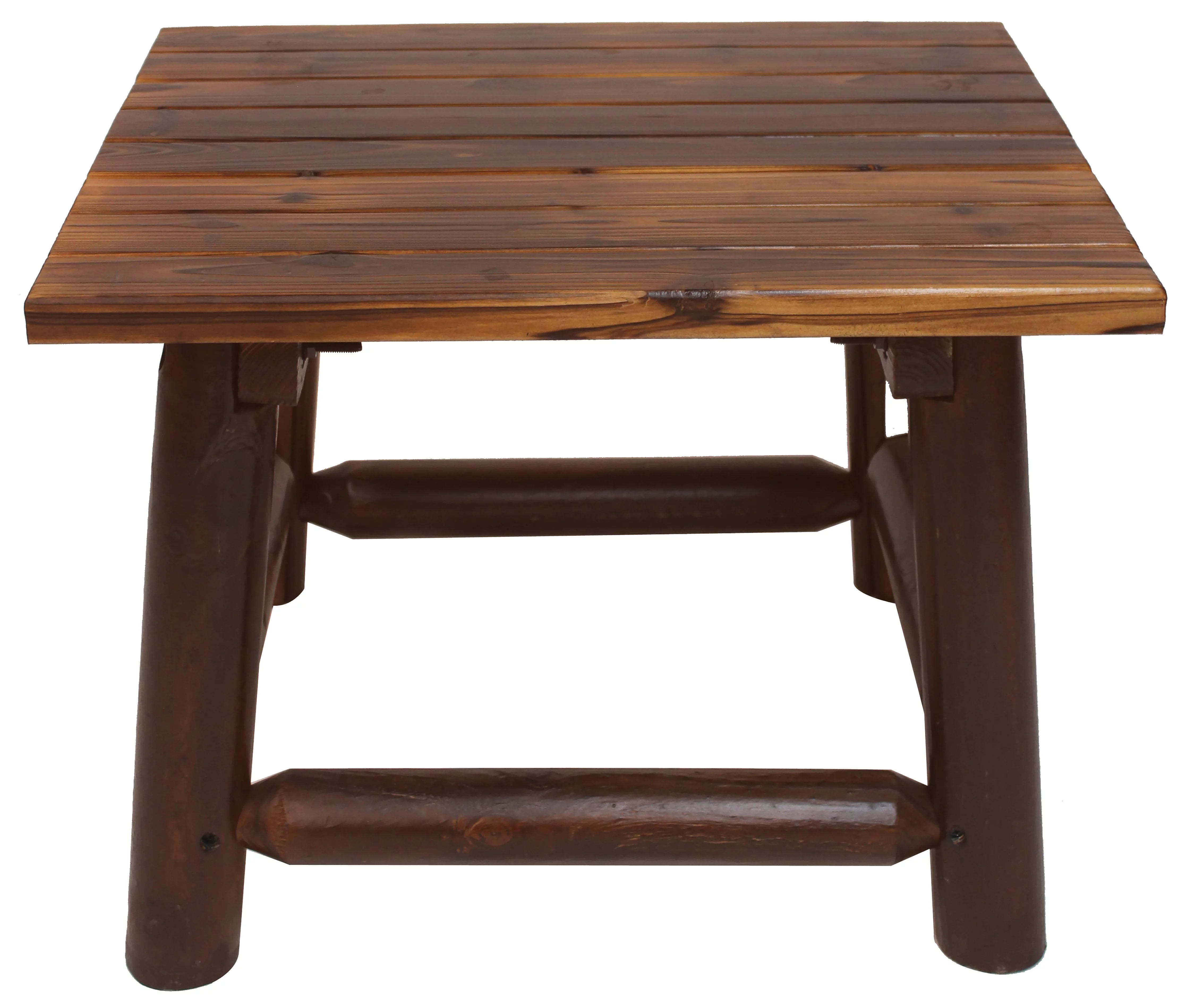 Leigh Country TX 93702 Char-Log End Table